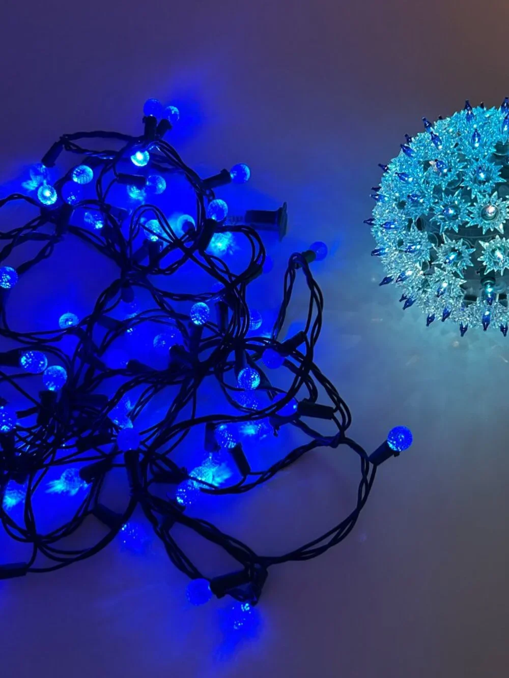 General Electric sphere light